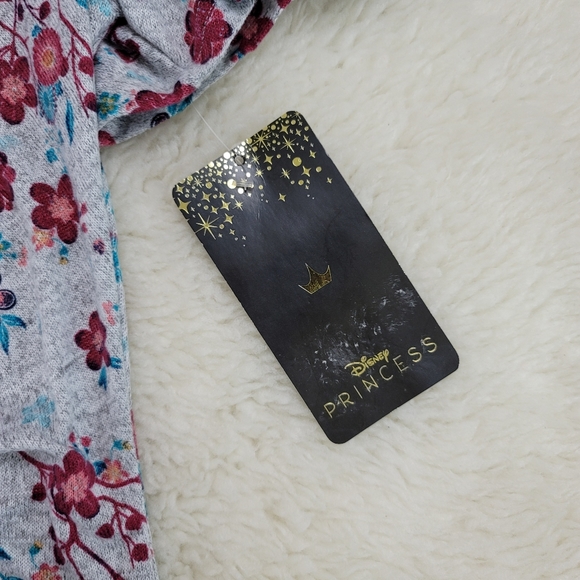 Disney Princess Mulan Flower Print Dress Sz L - Picture 9 of 14